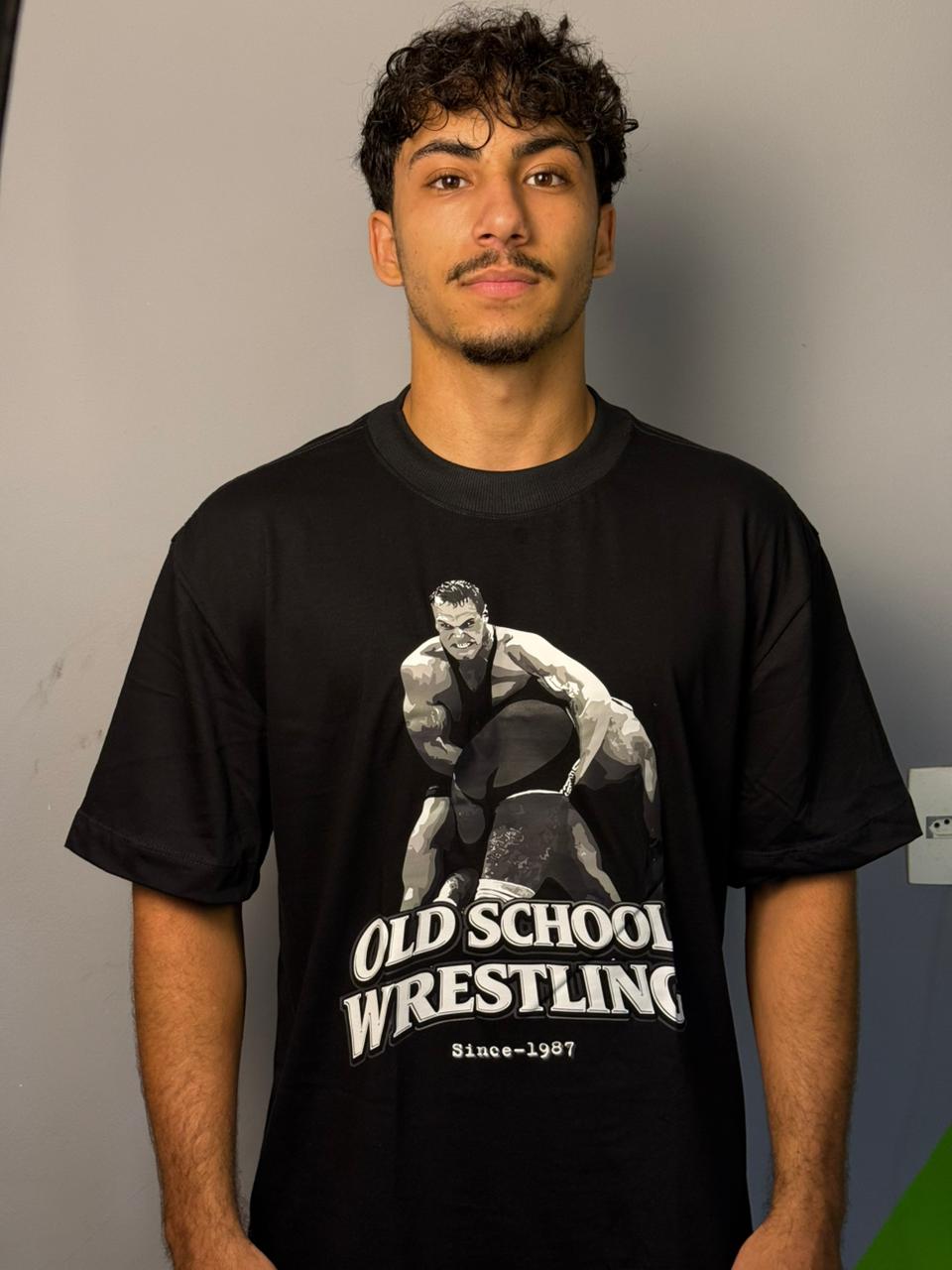 Camiseta Oversized - Wrestling